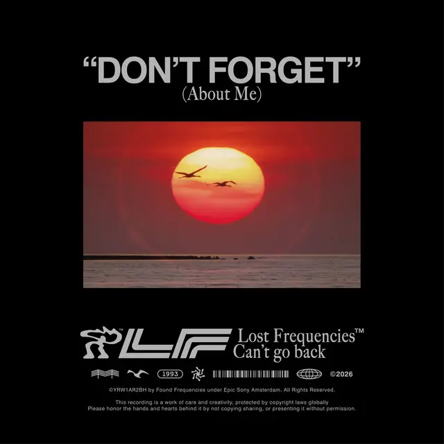 Lost Frequencies - Don't Forget (About Me)